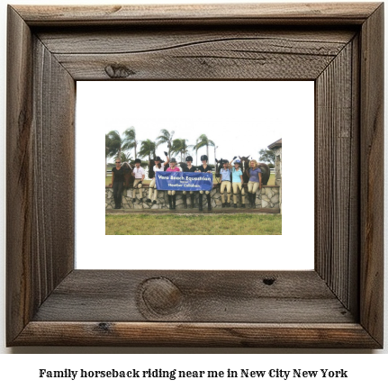 family horseback riding near me in New City, New York